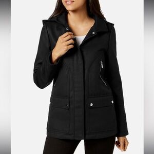 Celebrity Pink- Women's Black Hooded Jacket Size Medium